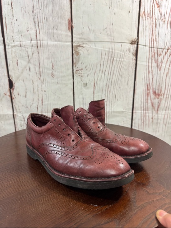 Rockport Leather Vibram soles Wingtip Brogue shoes in burgundy Men’s 10 main image 11